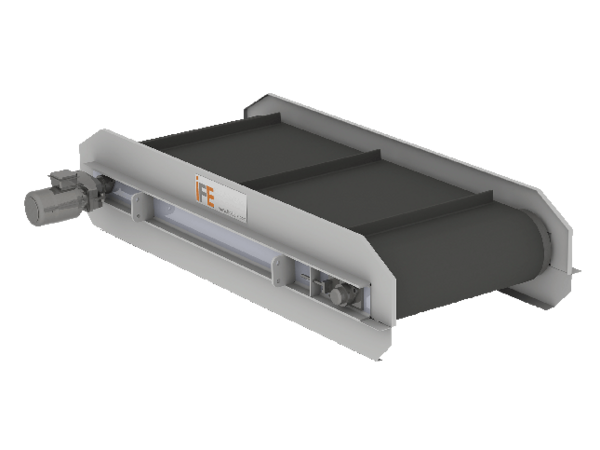 Permanentmagnetischer Überbandmagnetscheider Abbildung