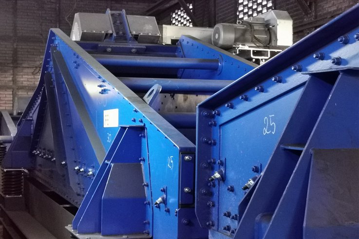 Przesiewacze Linii Sortowni Koksu Drobnego