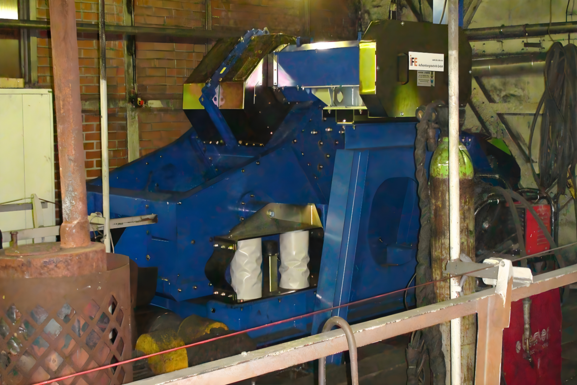 Przesiewanie koksu do załadunku