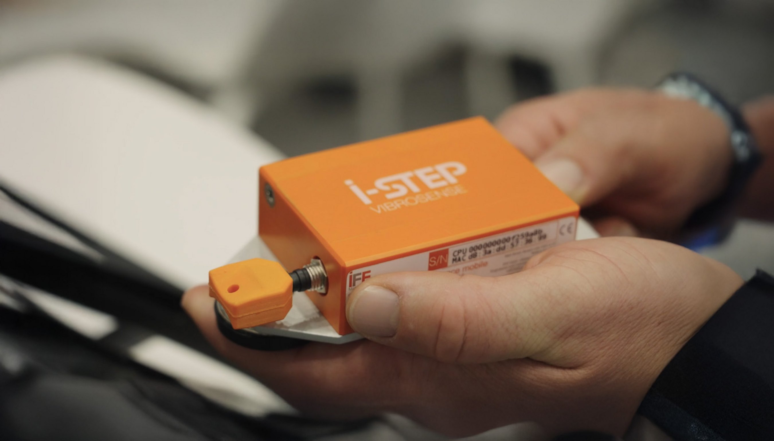 i-STEP Vibrosense Sensor mit Reset Stecker